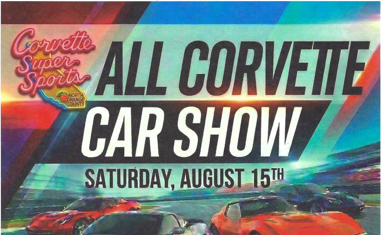 All Corvette Car Show partial flyer August 2026